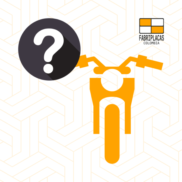 Placa Motocicleta (Extravio)